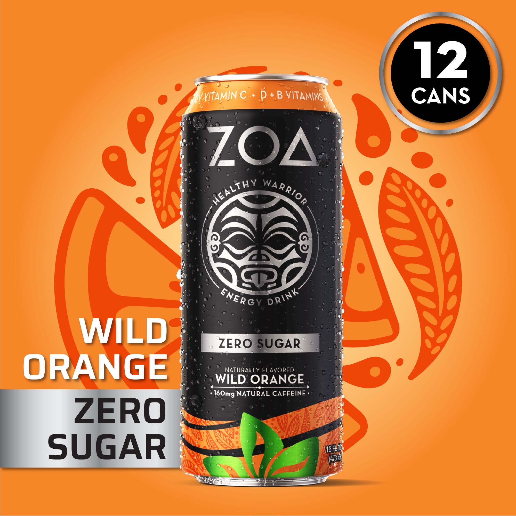 587519 ZOA™ Feel like a warrior with ZOA Energy Drink Zero